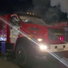 В Улан-Удэ пожарные вынесли из горящего кафе 8 газовых баллонов