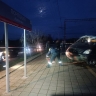 В Крыму микроавтобус перевернулся и рухнул на железнодорожные пути