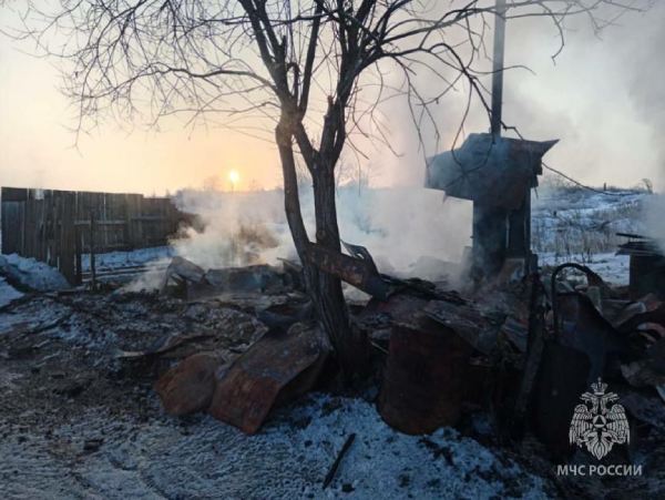 На пожаре в Братске погибли супруги