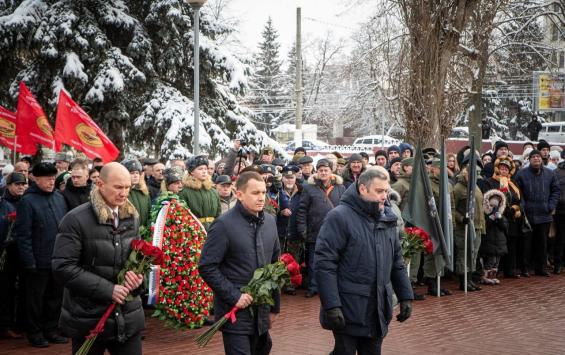 В Курске почтили память воинов-интернационалистов