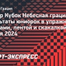 Российские юниорки выиграли упражнения с булавами, лентой и скакалкой на турнире «Кубок "Небесная грация"»...