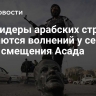 WP: лидеры арабских стран опасаются волнений у себя из-за смещения Асада...