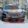 В Пензе китайская иномарка протаранила дорожное ограждение