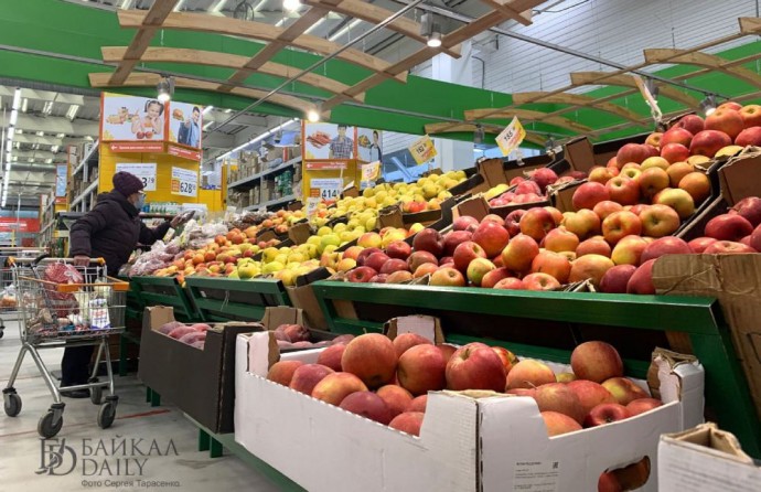 Рост цен на продукты в Бурятии ускорился