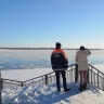 Благовещенцам напомнили об опасности тонкого льда