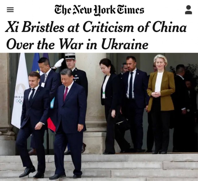 New York Times: «Си Цзиньпин возмущен критикой Китая в связи с войной на Украине». New York Times: «Си Цзиньпин возмущен критикой Китая в связи с войной на Украине».